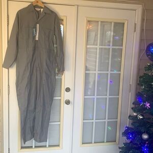 Vintage‎ Walls Master Made Long Sleeve Gray Coveralls 38 Tall New